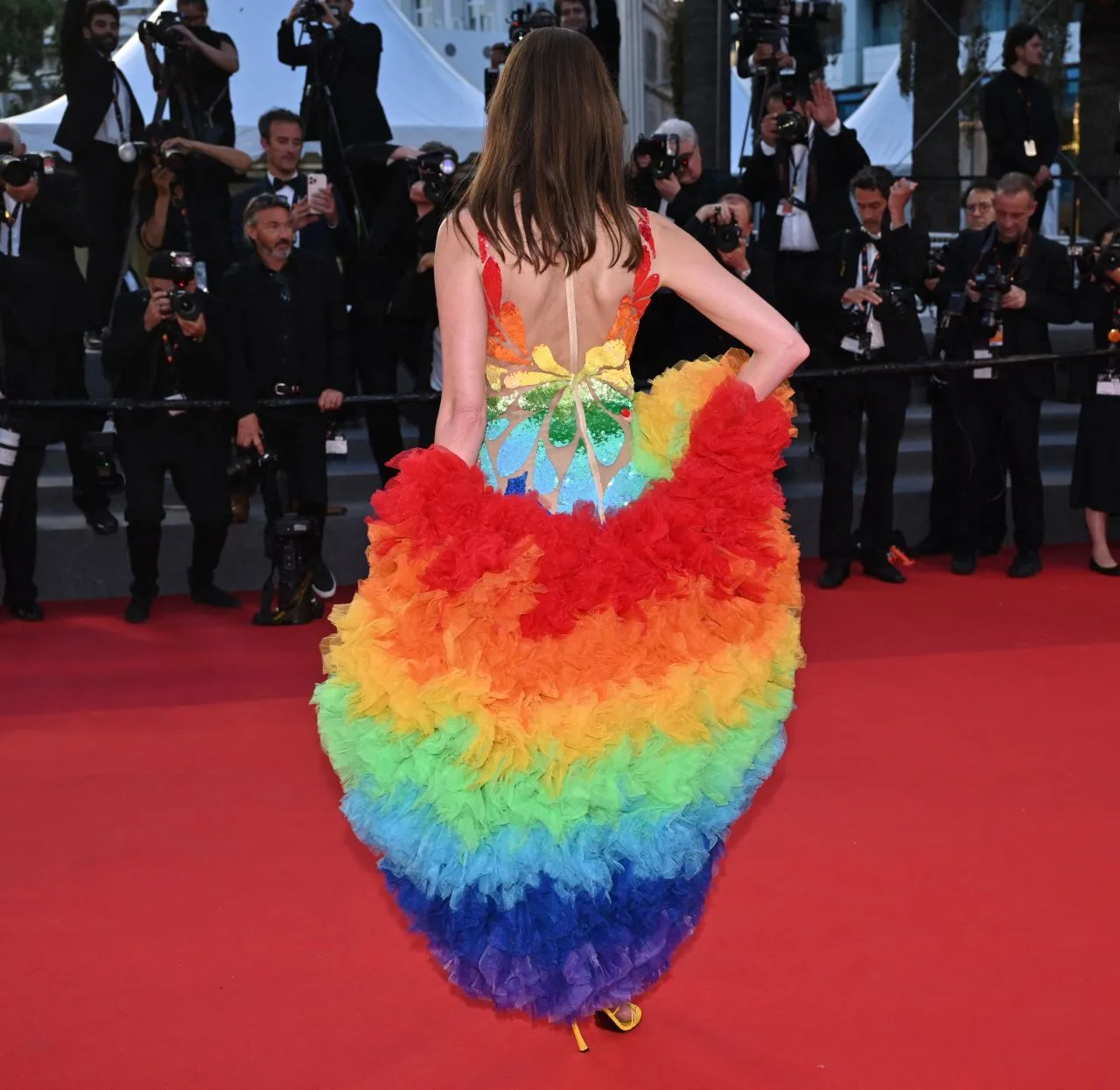 Frederique Bel at Mascarade Red Carpet at Cannes Film Festival9